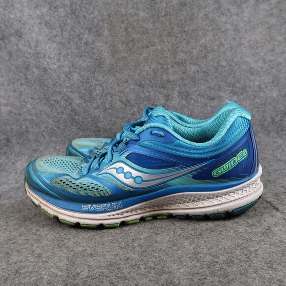 Saucony Shoes Womens 7.5 Athletic Trainer Running Sneakers Guide 10 Blue Active - Picture 7 of 16